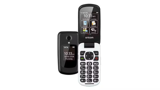 Oricom EZY7510 Flip Mobile Phone with SOS Emergency Button