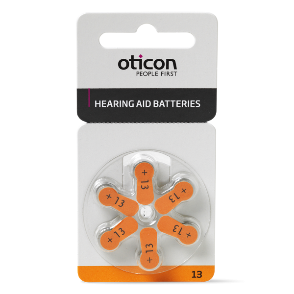 Oticon Hearing Aid Batteries size 13