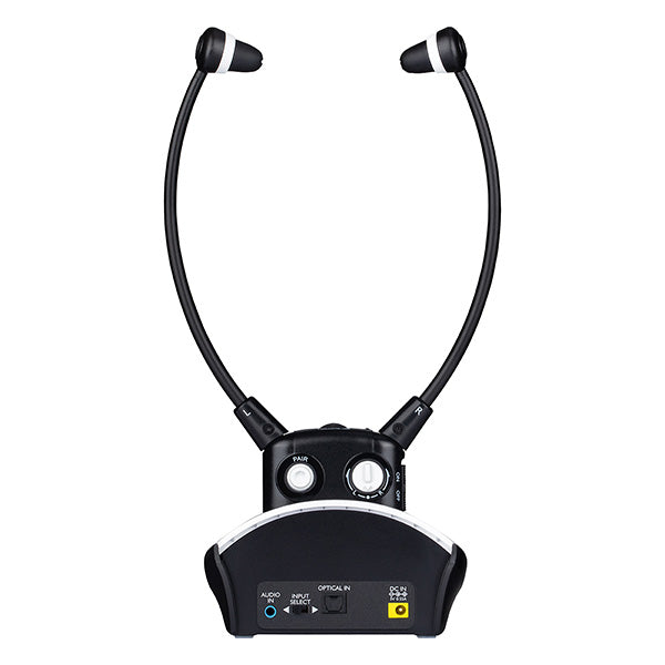 Oricom TV7400 Amplified Wireless TV Listener Headset with Fast Charging Cradle 2.4ghz