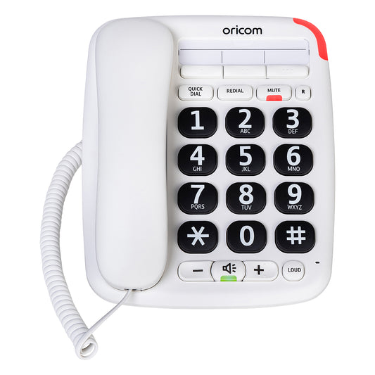 Oricom Amplified Big Button Phone with Handsfree Speakerphone