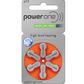 Power One MERCURY FREE Hearing Aid Batteries size 13
