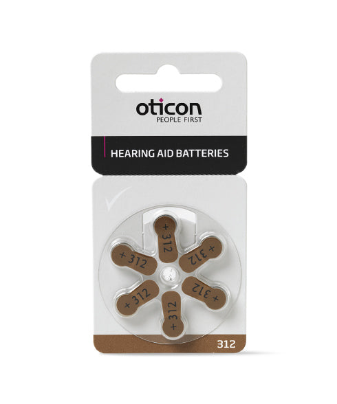 Oticon Hearing Aid Batteries