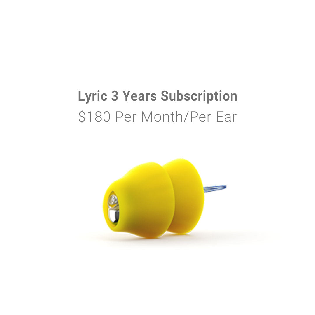 Phonak Lyric Invisible Hearing Aid - 3 Years Subscription (Monaural)